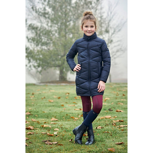 Covalliero AW22 Kids Quilted Long Coat
