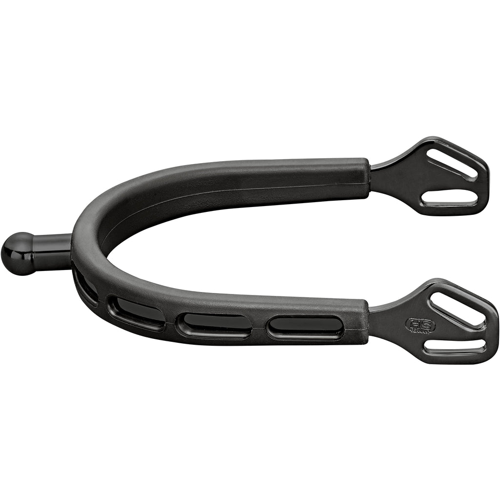 Sprenger 'Black Series' Ultra Fit Extra Grip Spurs - Ball End