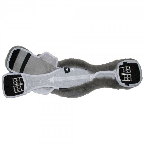 Mattes sheepskin cover for short girth  - Anatomic