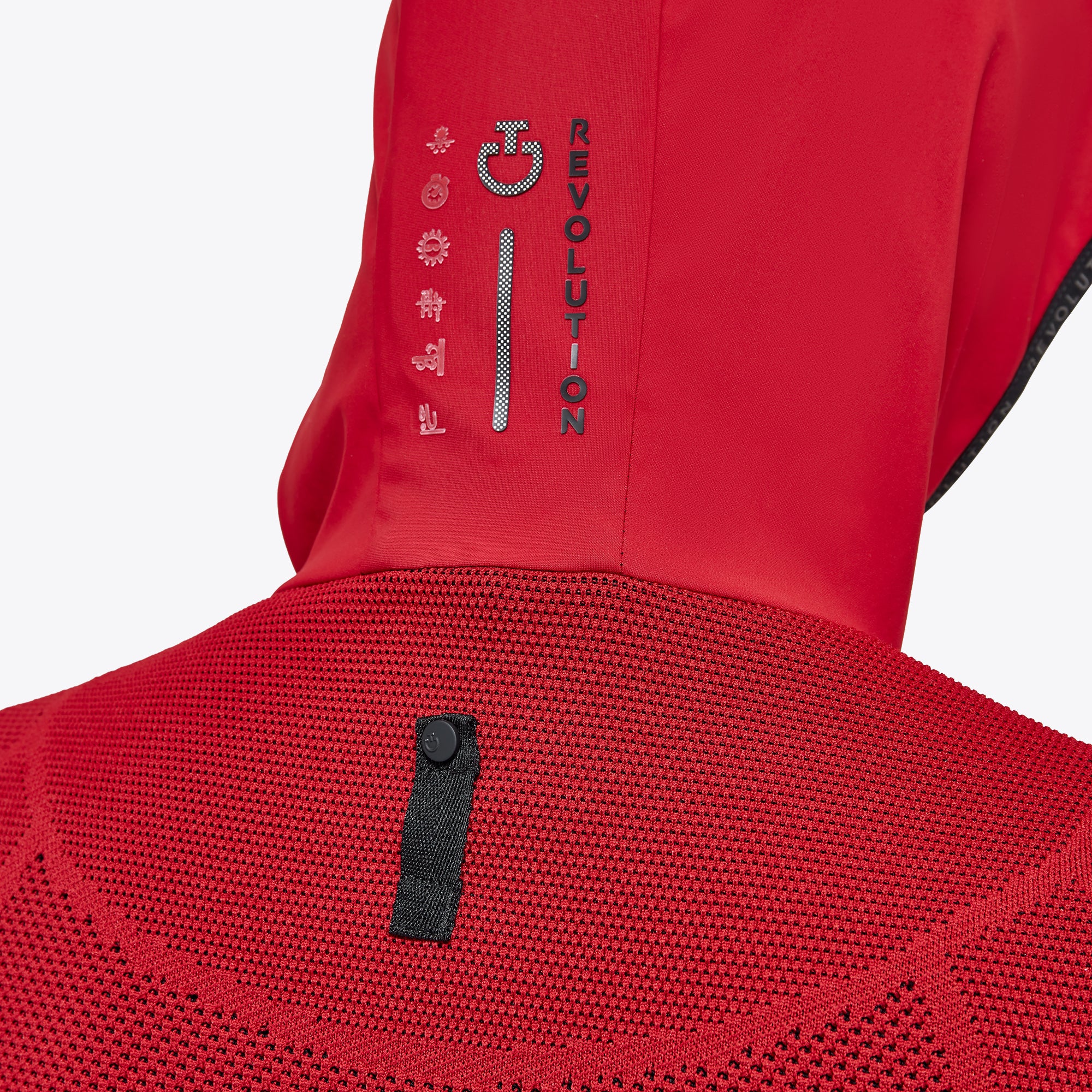 Cavalleria Toscana Revo Red Label Jersey Tech Hooded Softshell