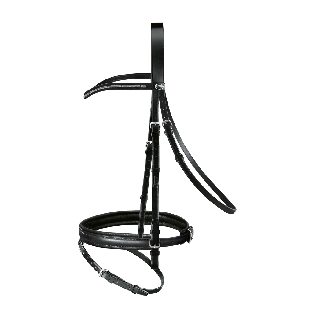 Passier Juno Snaffle Bridle - with web reins