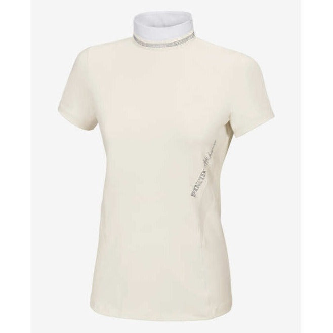 Pikeur Ladies Ofelie Competion Shirt Pearl White- ONLY 1 34 LEFT