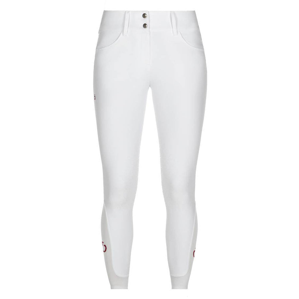 Cavalleria Toscana PAD096 Full Grip Dressage Breech - Competition White