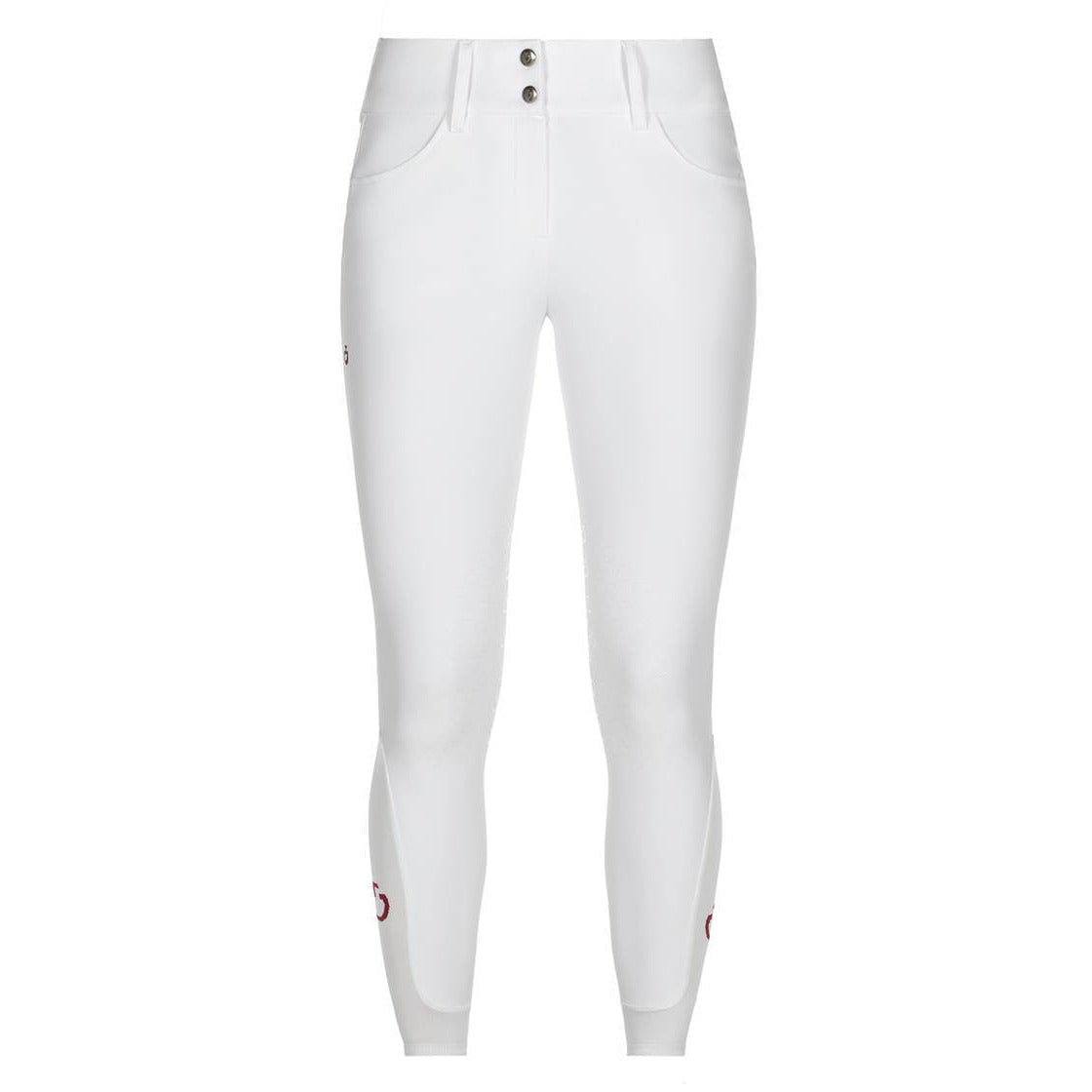 Cavalleria Toscana PAD096 Full Grip Dressage Breech - Competition White