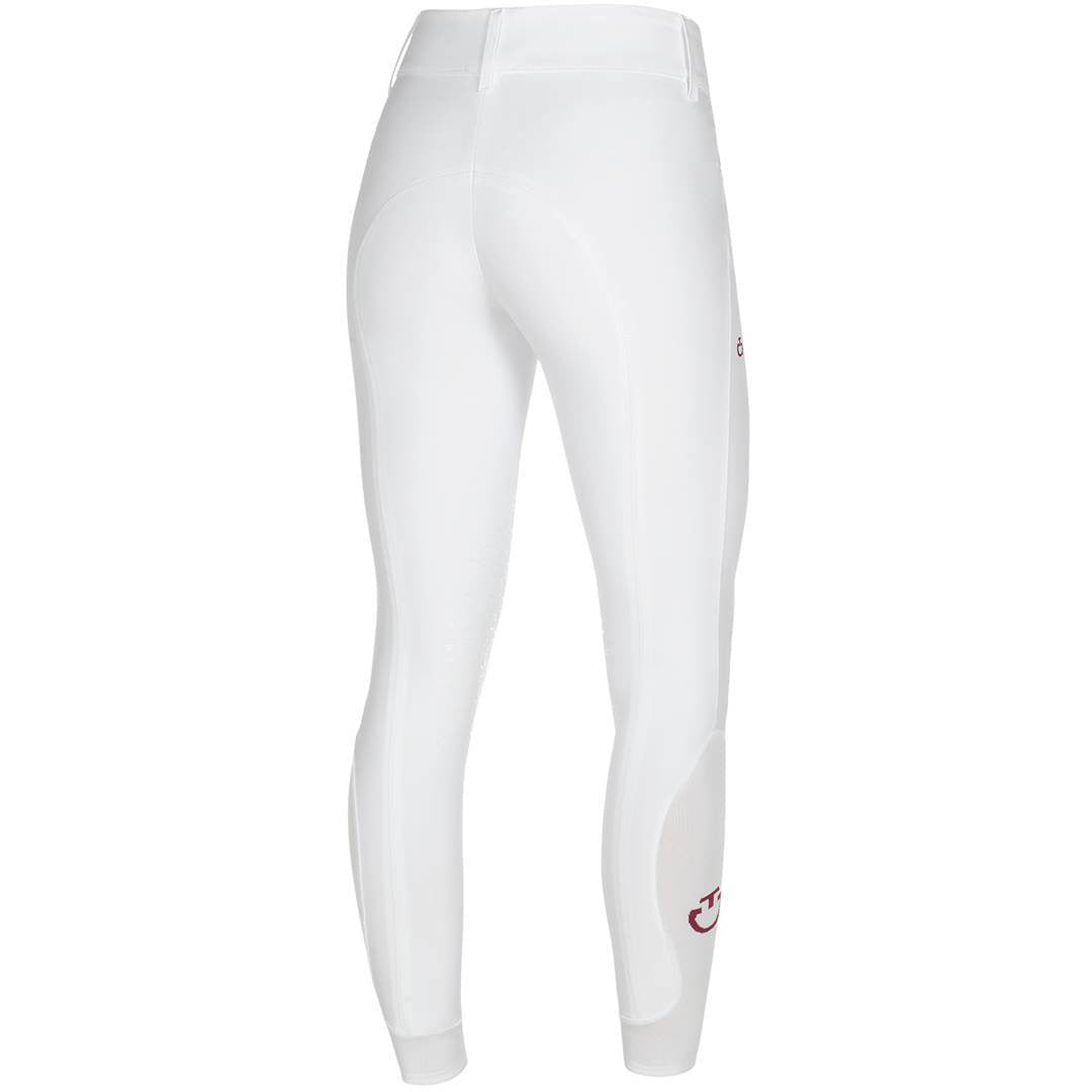 Cavalleria Toscana PAD096 Full Grip Dressage Breech - Competition White