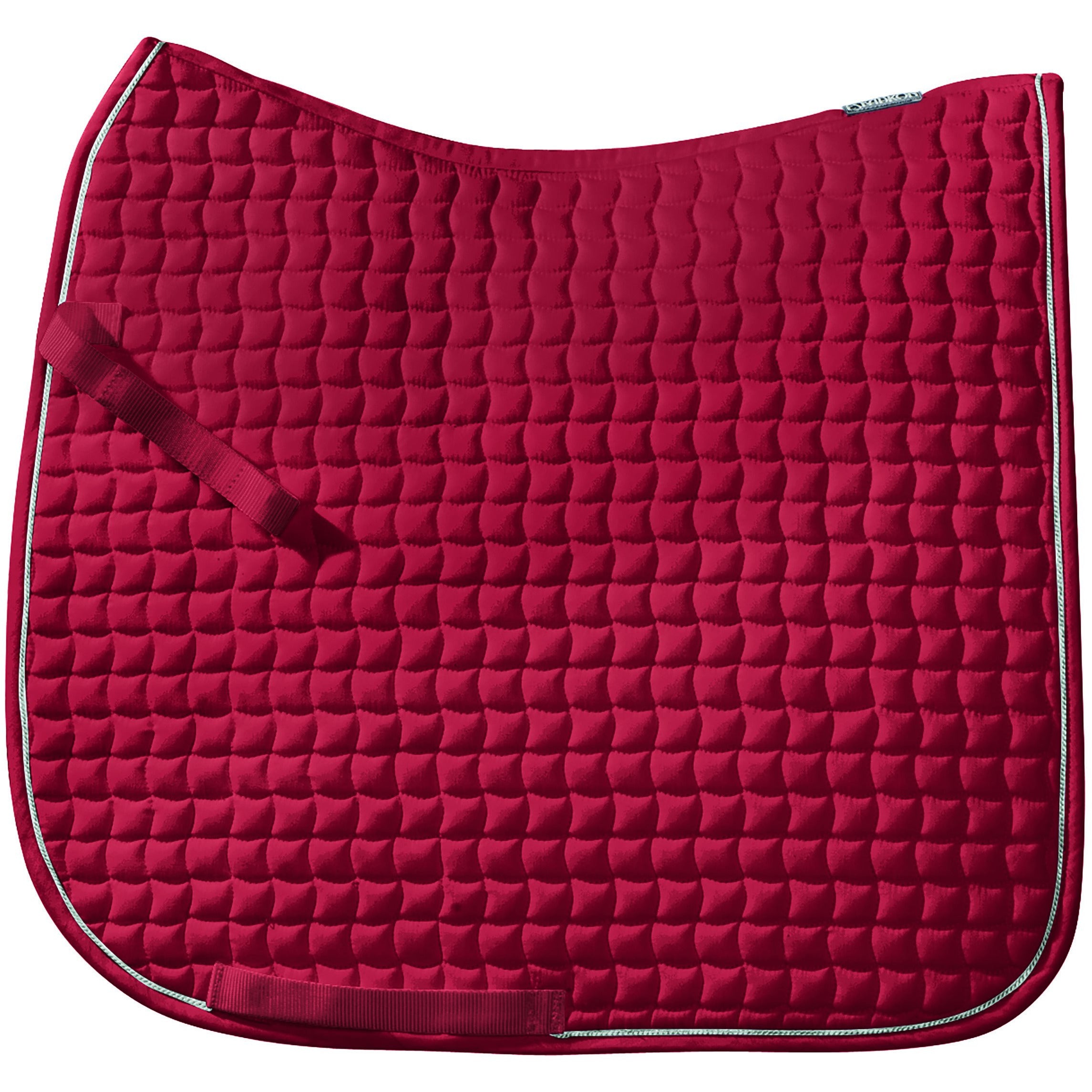 Eskadron Cotton Saddle Cloth - Silver Piping