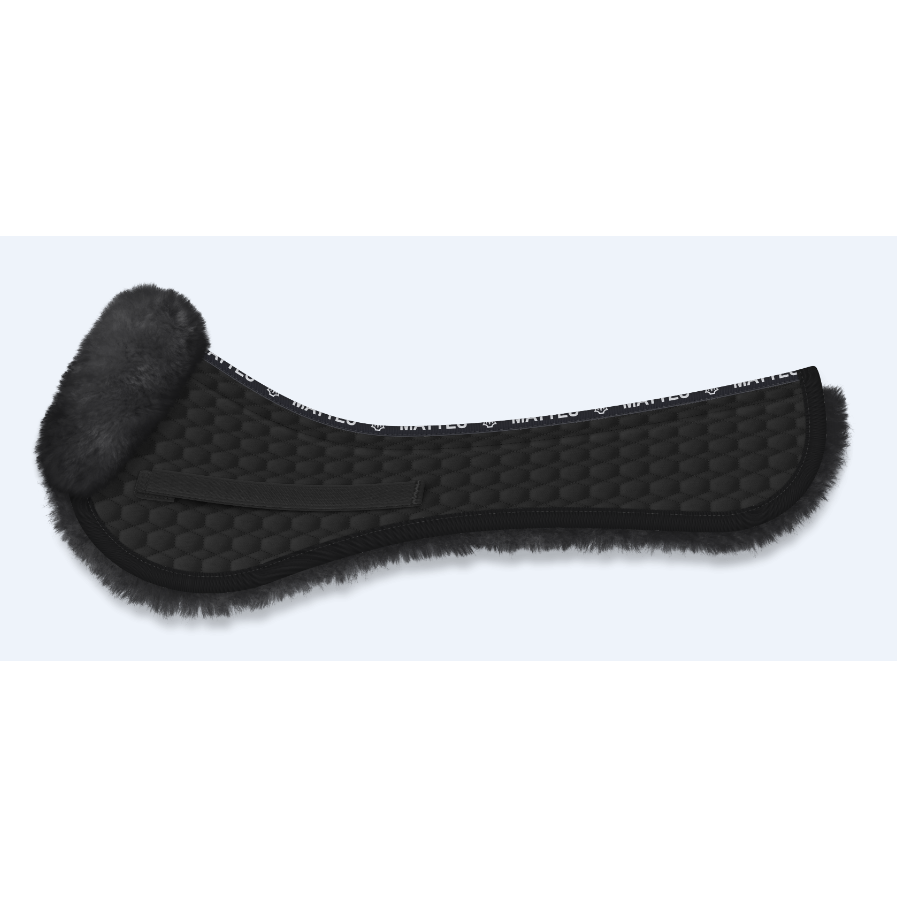 Mattes Fully Lined Half Pad with Front Trim
