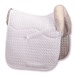 Mattes Semi-Lined Saddlepad with front trim