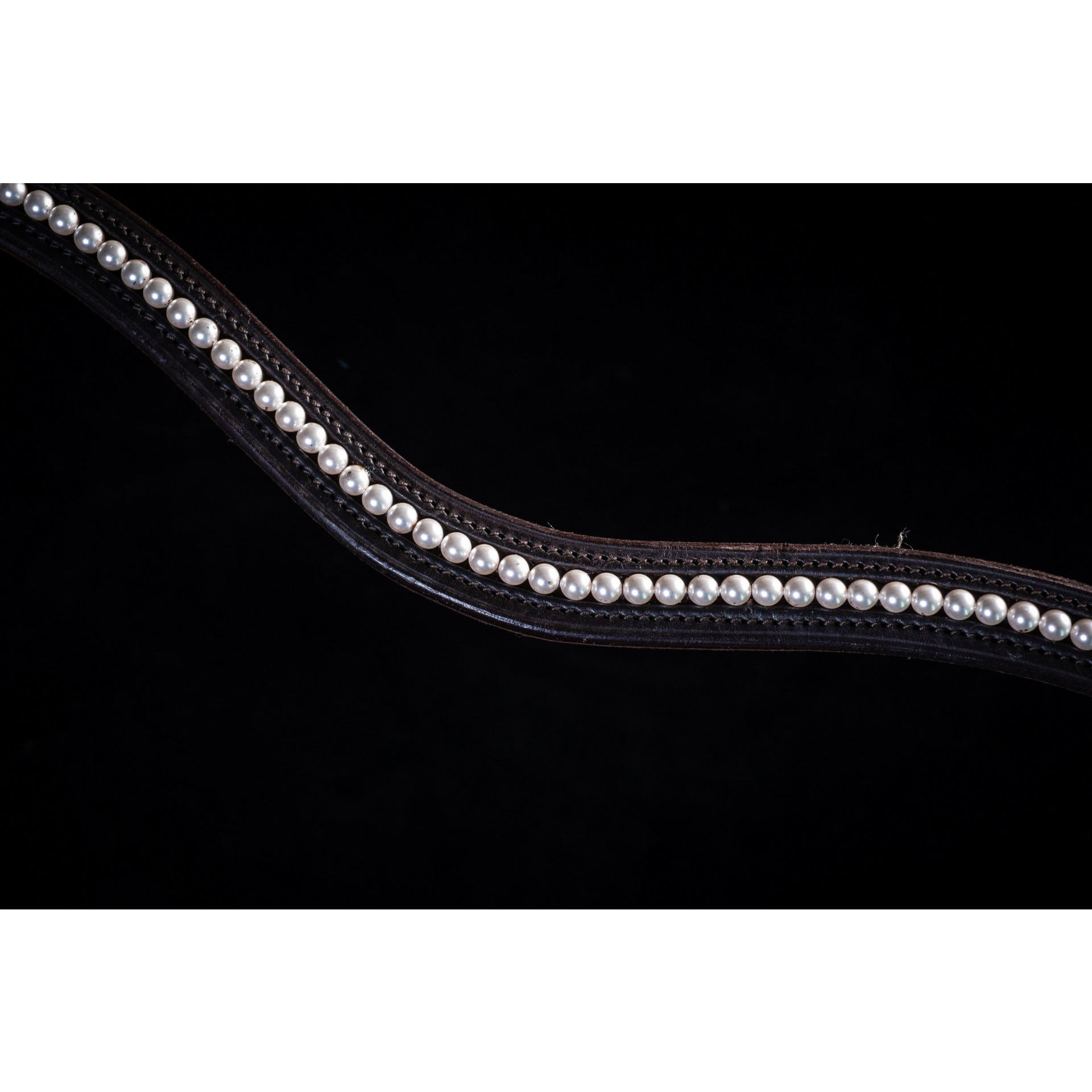 Fairfax White Pearl Browband